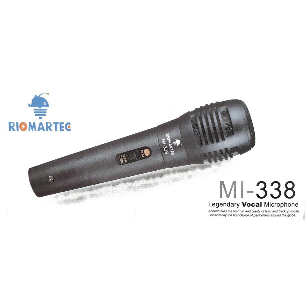 MICROFONE COM FIO RIOMARTEC MI-338