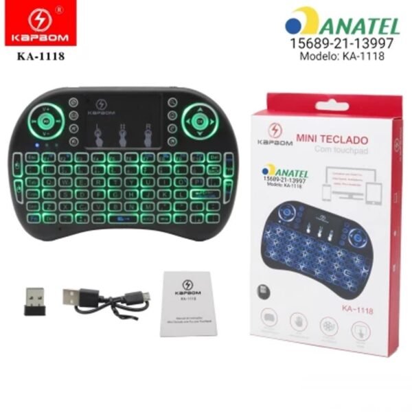 MINI TECLADO MINI LED KEYBOARD KAPBOM KA-1118