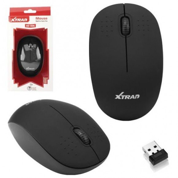 MOUSE OPTICO SEM FIO XTRAD XD-606