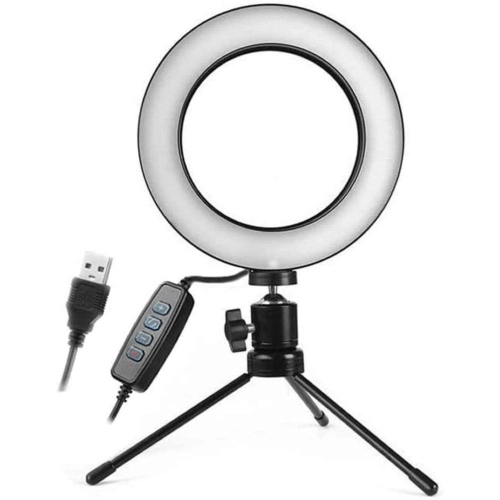 LED RING LIGHT LUZ DE SELF MESA 16CM QX-160