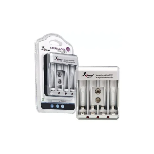 CARREGADOR DE PILHA KNUP KP-511