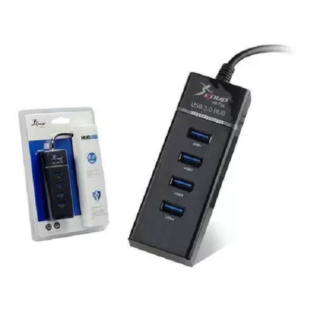 HUB GAMER KNUP HB-T81 3.0 5.0 GBPS 4 PORTAS USB