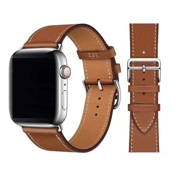 PULSEIRA DE COURO PARA SMARTWATCH
