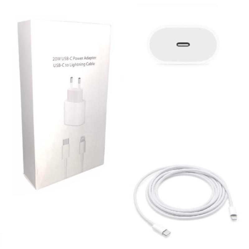 CARREGADOR COMPLETO TIPO C 20W USB-C - Imagem 2