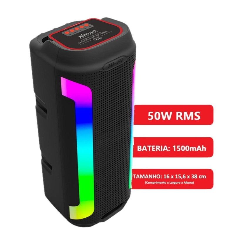 CAIXA DE SOM XTRAD CS-20 - Imagem 3