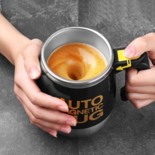 CANECA ELETRÔNICA PRETA AUTO ELETRIC MUG SOYAN - Imagem 2
