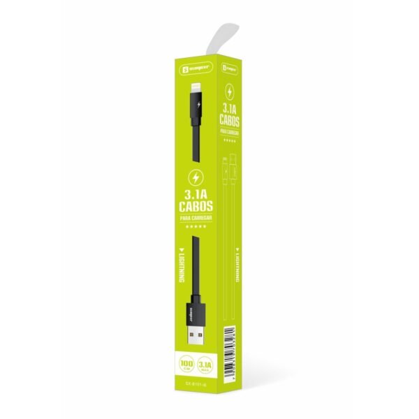 CABO TIPO LIGHTNING SUMEXR REFORÇADO 2.4A - SX-B101-i6