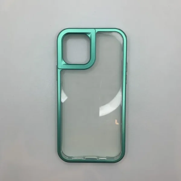 CAPA IPHONE 12 PRO/12 TRANSPARENTE ACRÍLICO COM DETALHES