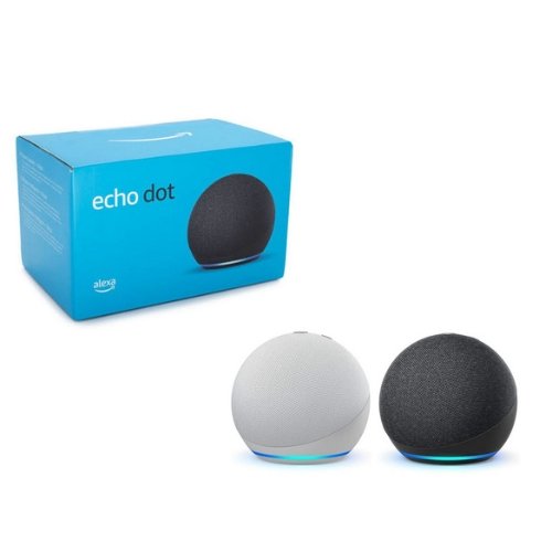 CAIXINHA DE SOM AMAZON ECHO DOT COM ALEXA (5a GERAÇÃO)