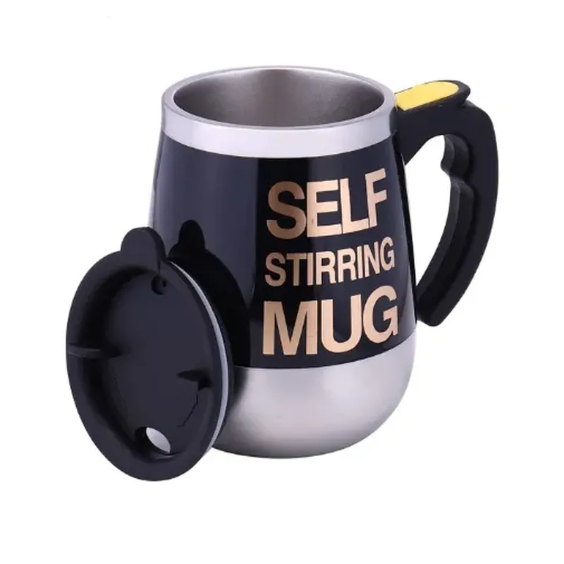 CANECA ELETRÔNICA PRETA AUTO ELETRIC MUG SOYAN