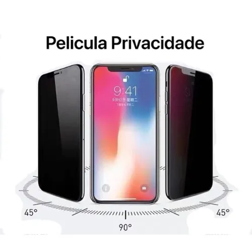 PELICULA 3D PRIVACIDADE PARA IPHONE 13/13 PRO/14 *