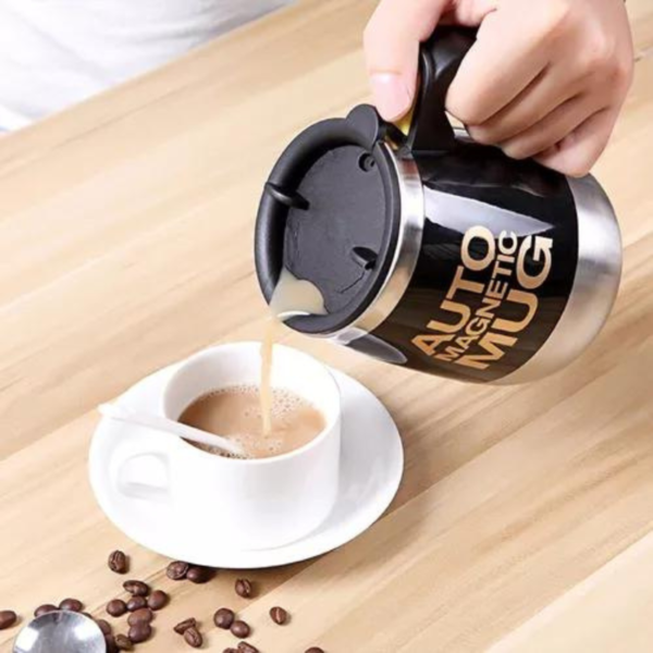 CANECA ELETRÔNICA PRETA AUTO ELETRIC MUG SOYAN - Imagem 3