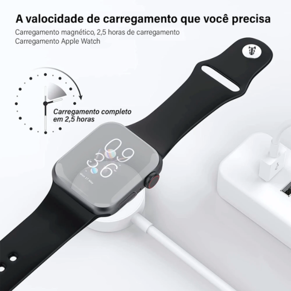 CARREGADOR PARA APPLE WATCH PEINING WU-H577 - Imagem 2