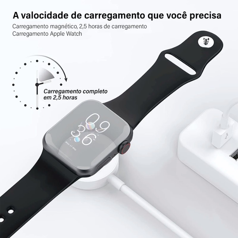 CARREGADOR PARA APPLE WATCH PEINING WU-H577 - Imagem 2