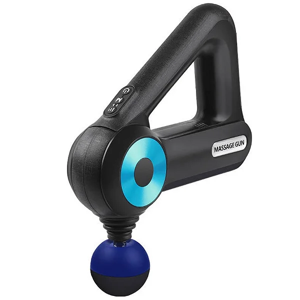 MASSAGEADOR GUN COM 9 BOCAIS DE MASSAGENS DIFERENTES KAPBOM KA-2701 - Imagem 2