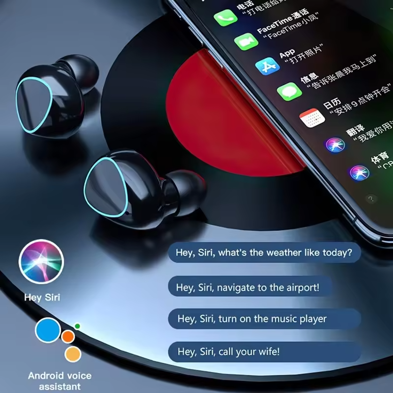 FONE COM FIO M10 COM MOSTRADOR DE PORCENTAGEM DE BATERIA - Imagem 5