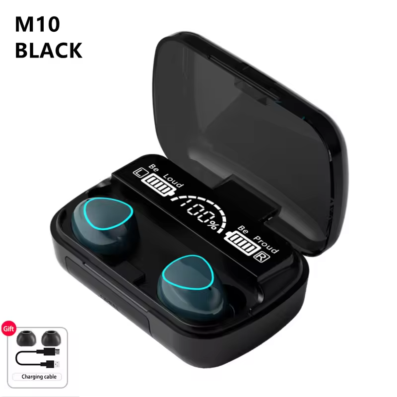 FONE COM FIO M10 COM MOSTRADOR DE PORCENTAGEM DE BATERIA - Imagem 7