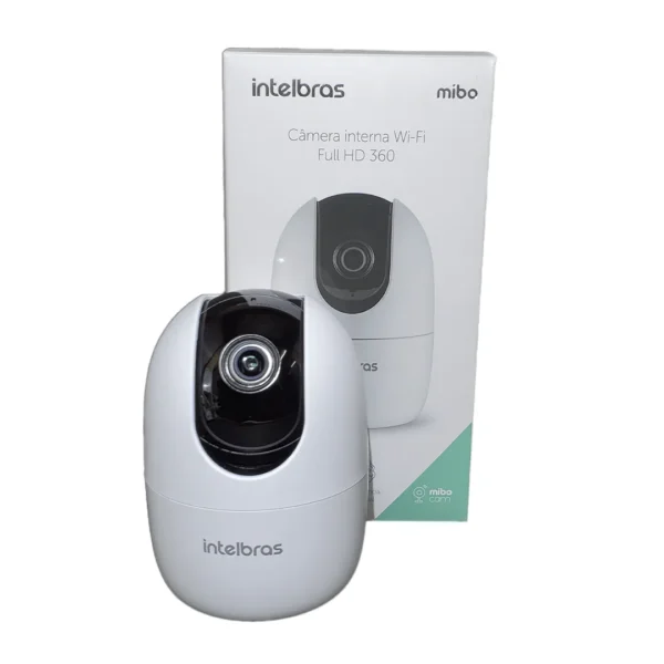 CAMERA DE VIDEO WI-FI FULL HD 360 MIBO INTELBRAS IM4 C