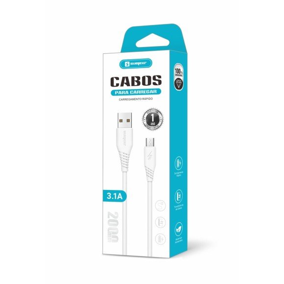 CABO TIPO V8 3.1A SUMEXR SS-A6V8**