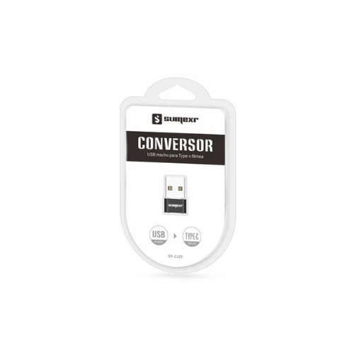 ADAPTADOR CONVERSOR USB PARA TIPO C SUMEXR SX-ZJ20