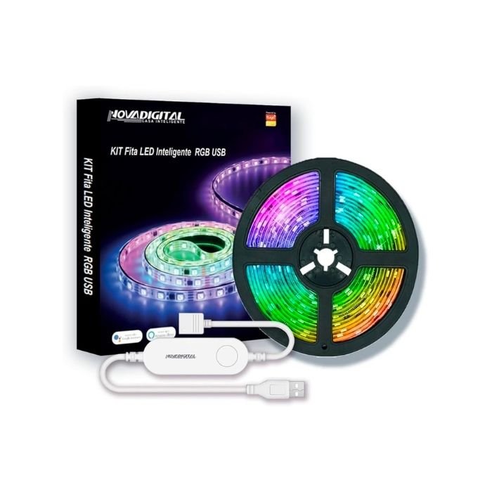 FITA DE LED NOVADIGITAL RGB WI-FI
