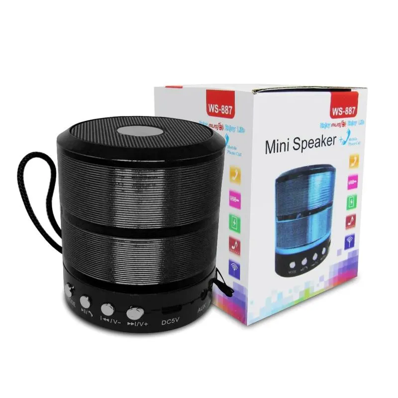 CAIXINHA DE SOM LUKTON MINI SPEAKER WS-887 - Imagem 2