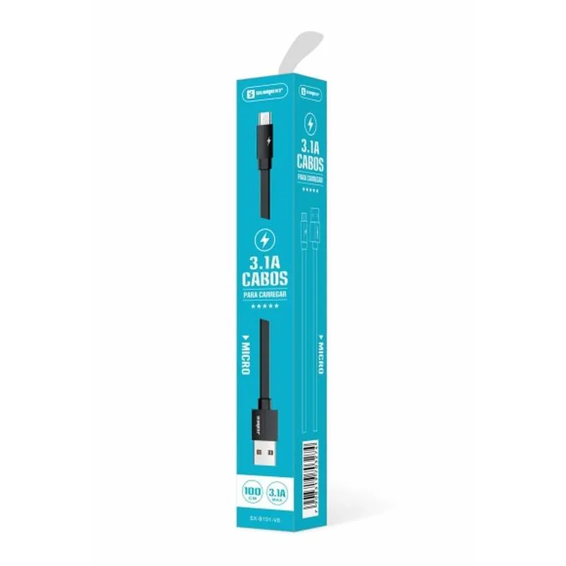 CABO TIPO V8 3.1A SUMEXR SX-B101-V8* - Imagem 2