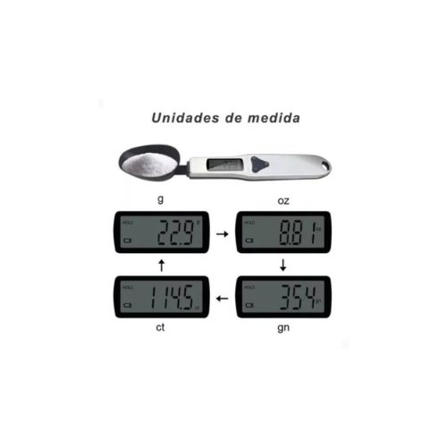 COLHER BALANÇA DIGITAL DE PRECISÃO TUNNER COM PAINEL DIGITAL - Imagem 2