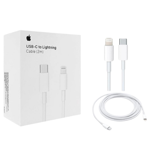 CABO TIPO C PARA LIGHTNING 2M APPLE PRIMEIRA LINHA **