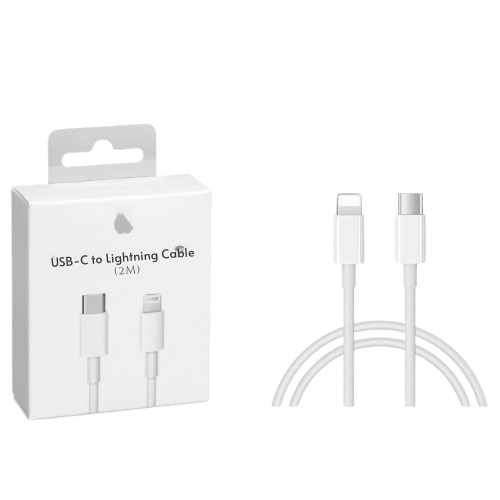 CABO TIPO C PARA LIGHTNING 2M APPLE PRIMEIRA LINHA ** - Imagem 2