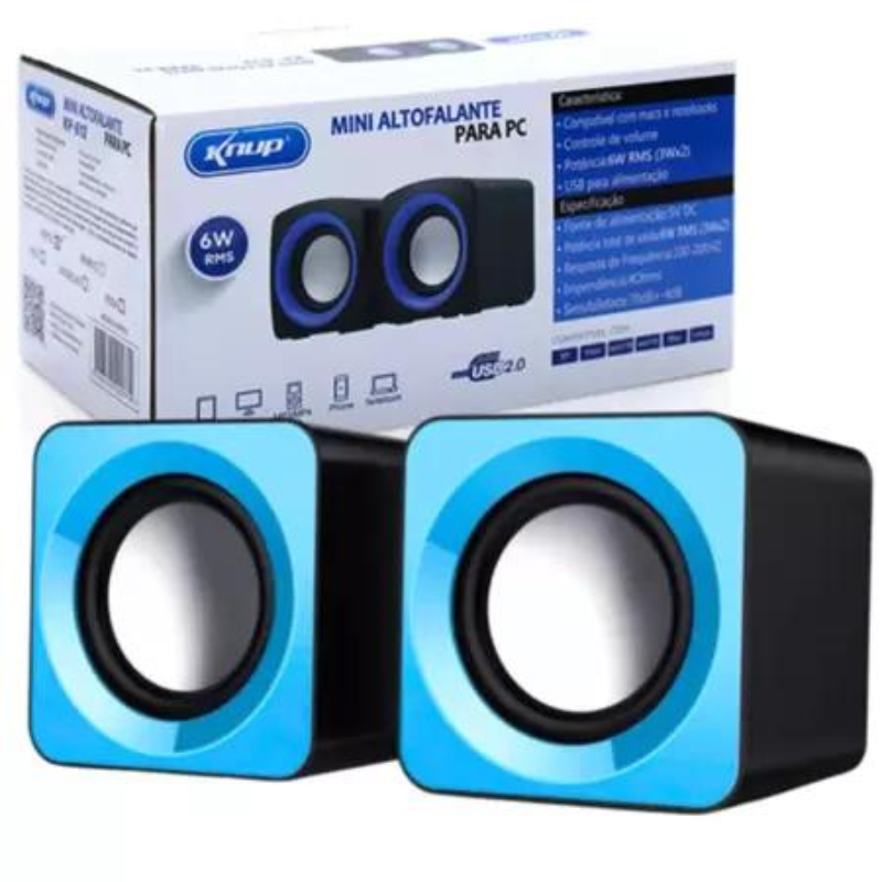 MINI ALTO-FALANTE PARA PC E NOTEBOOK KNUP KP-609 * - Imagem 3
