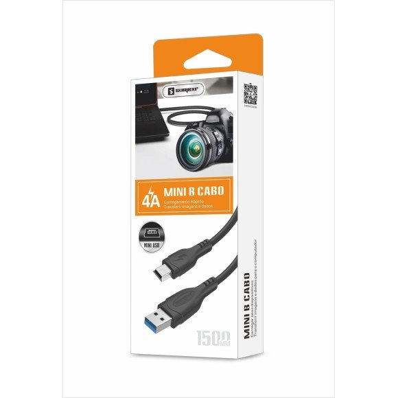 CABO PARA CARREGAMENTO SUMEXR USB PARA TIPO V3 SX-B106-V3 - Imagem 3