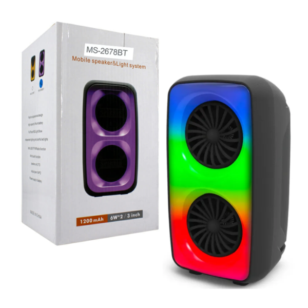 CAIXA DE SOM LIDERMIX MS-2678BT * - Imagem 2