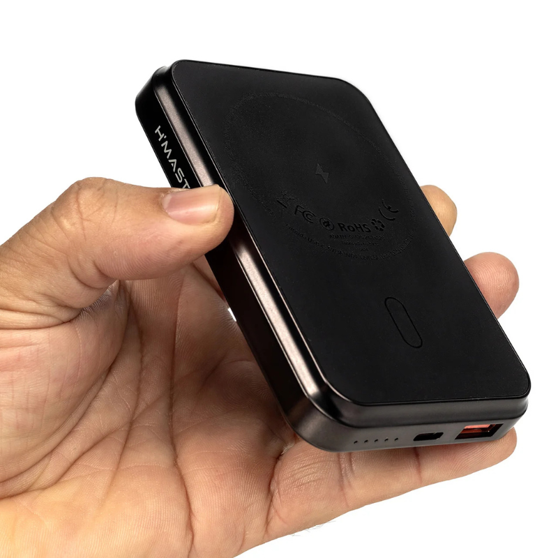BATERIA PORTÁTIL MAGSAFE TURBO 10000mAh H'MASTON YD42* - Imagem 5