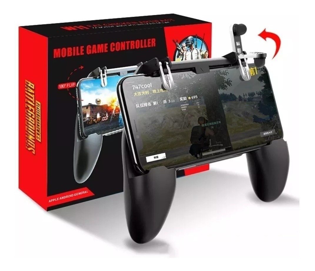GAMEPAD COM GATILHOS MOBILE GAME CONTROLLER W10