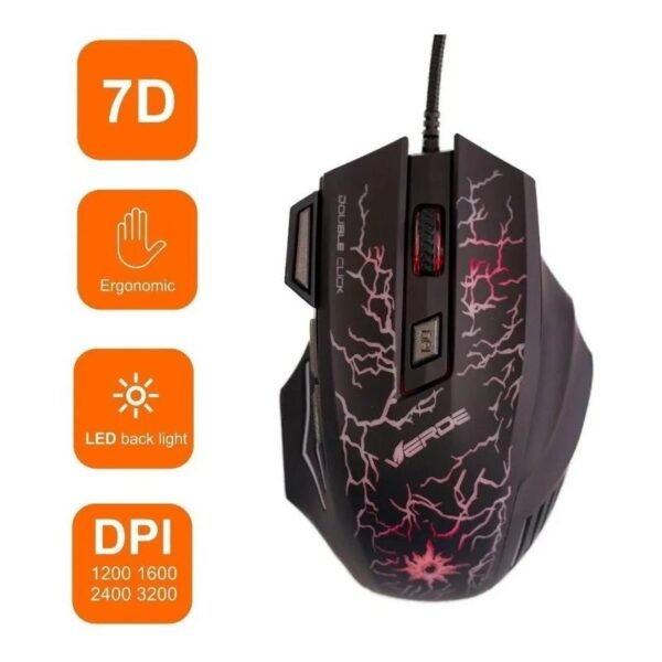 MOUSE GAMER X7 VERDE * - Imagem 4