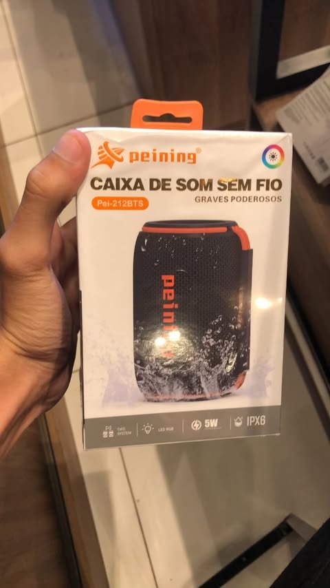 CAIXA DE SOM SEM FIO GRAVES PODEROSOS PEI-212BTS - Imagem 2