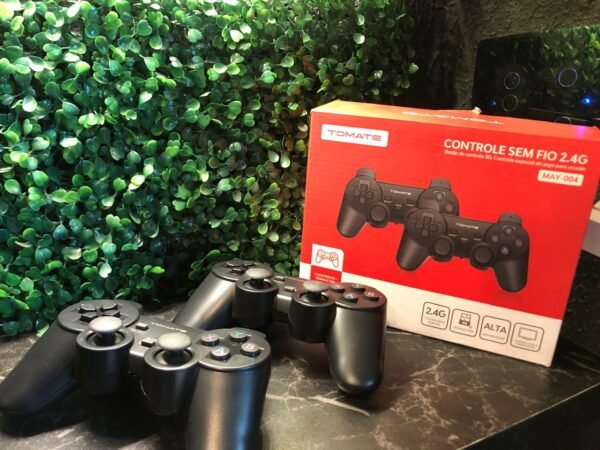 CONTROLE DE VIDEOGAME SEM FIO 2.4G TOMATE MAY-004 - Imagem 2