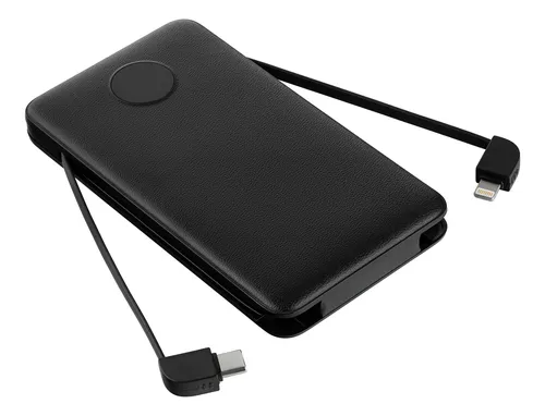 BATERIA PORTÁTIL FAM PRIME L10051 POWER BANK 10000MAH 2USB / MICRO / TIPO-C PRETO - Imagem 2